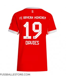 Günstige Bayern Munich Alphonso Davies #19 Heimtrikot Damen 2025-26 Kurzarm